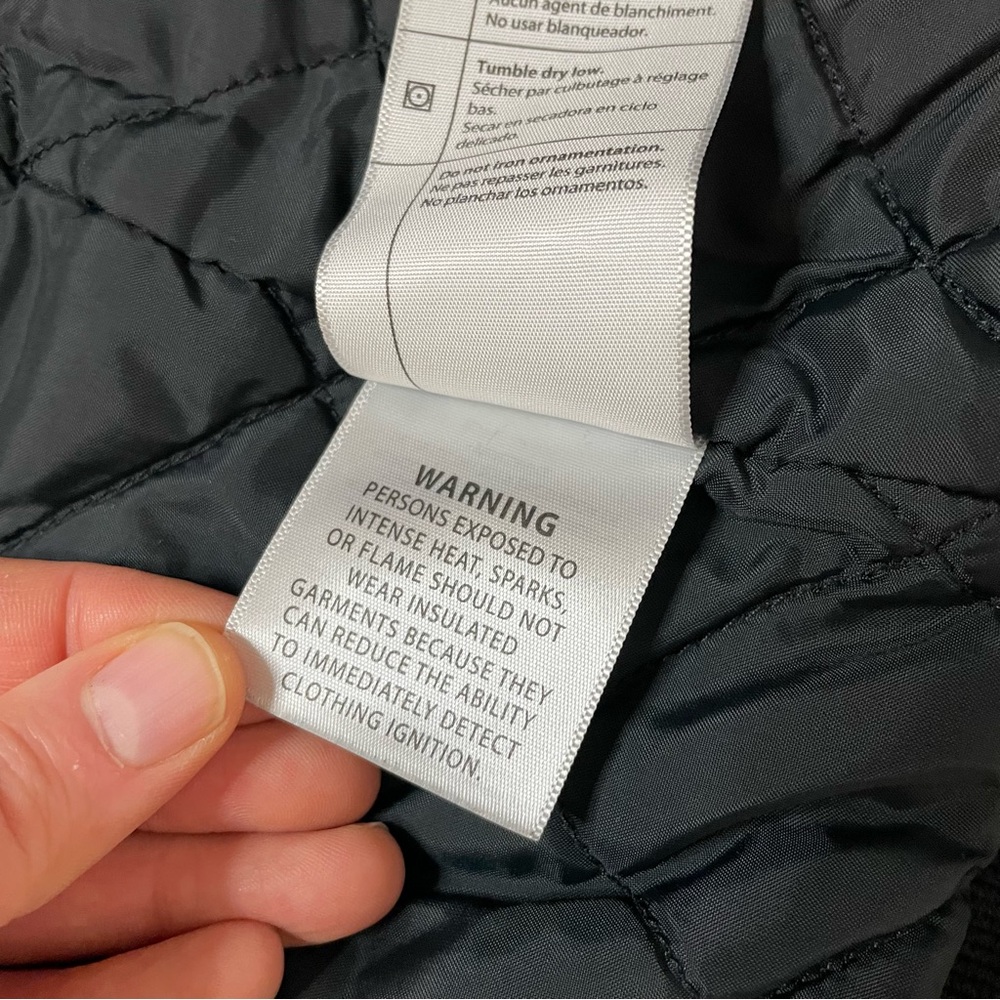 Men’s Carhartt Size 3XL Black Hooded Flannel Lined Canvas Work Jacket - Picture 14 of 17